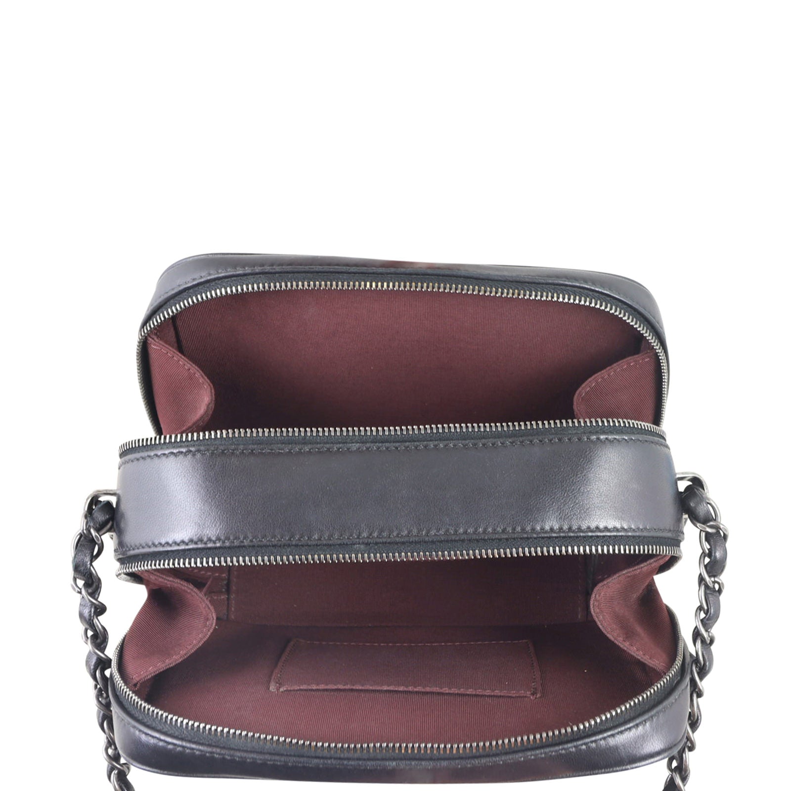 Chanel Coco Boy Camera Bag Interior