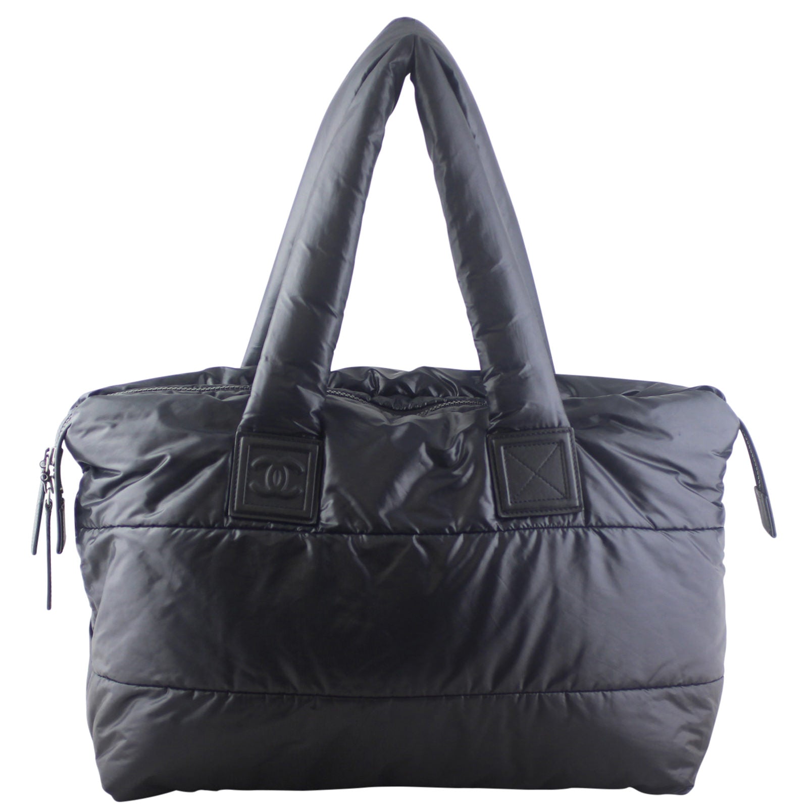 Chanel Quilted Cocoon Tote Back