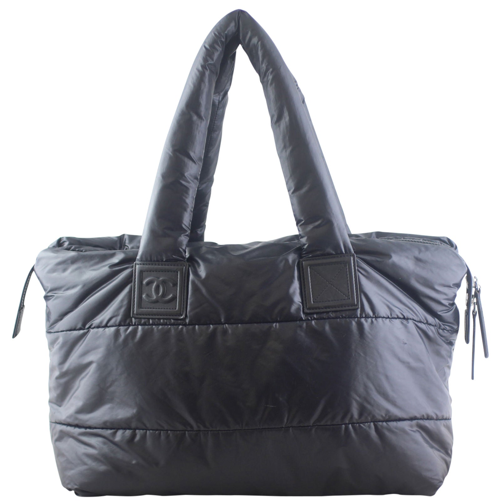 Chanel Quilted Cocoon Tote Front