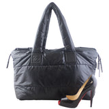 Chanel Quilted Cocoon Tote Scale