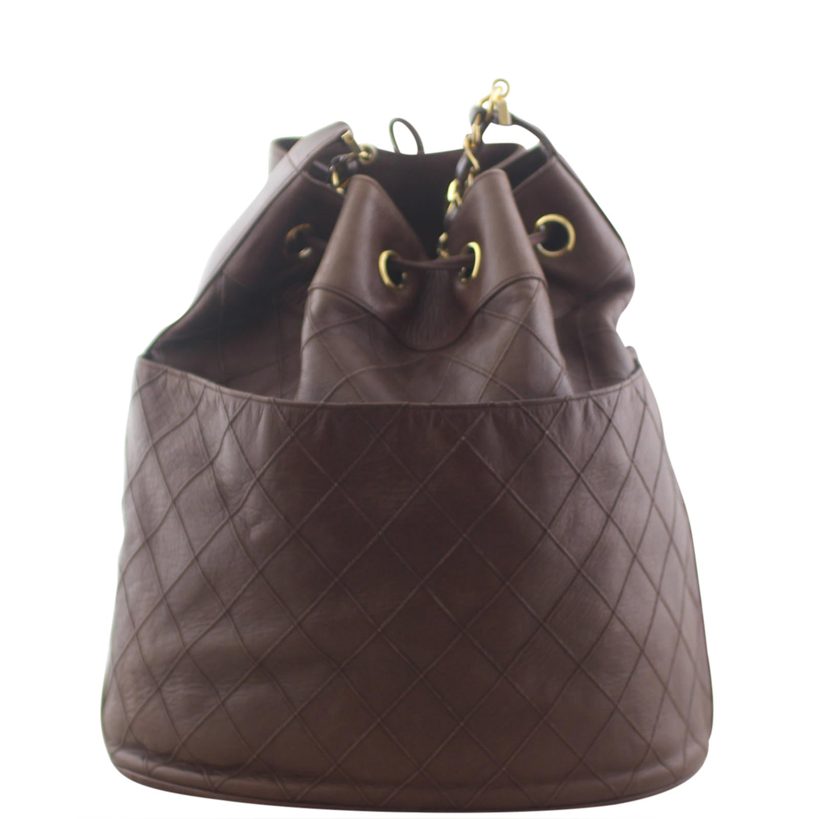 Chanel Cosmos Bucket Bag Back