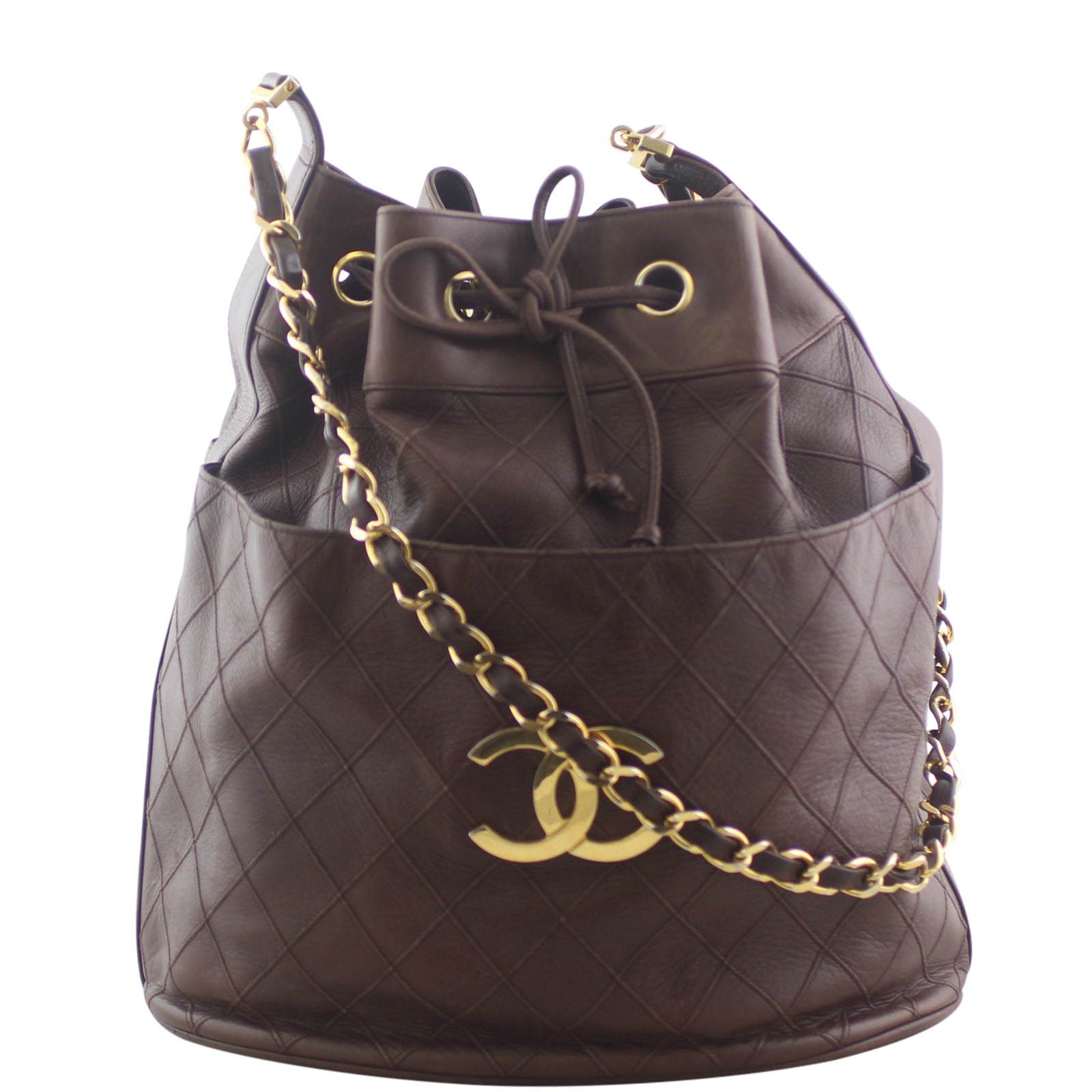 Chanel Cosmos Bucket Bag Front