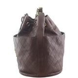 Chanel Cosmos Bucket Bag Left