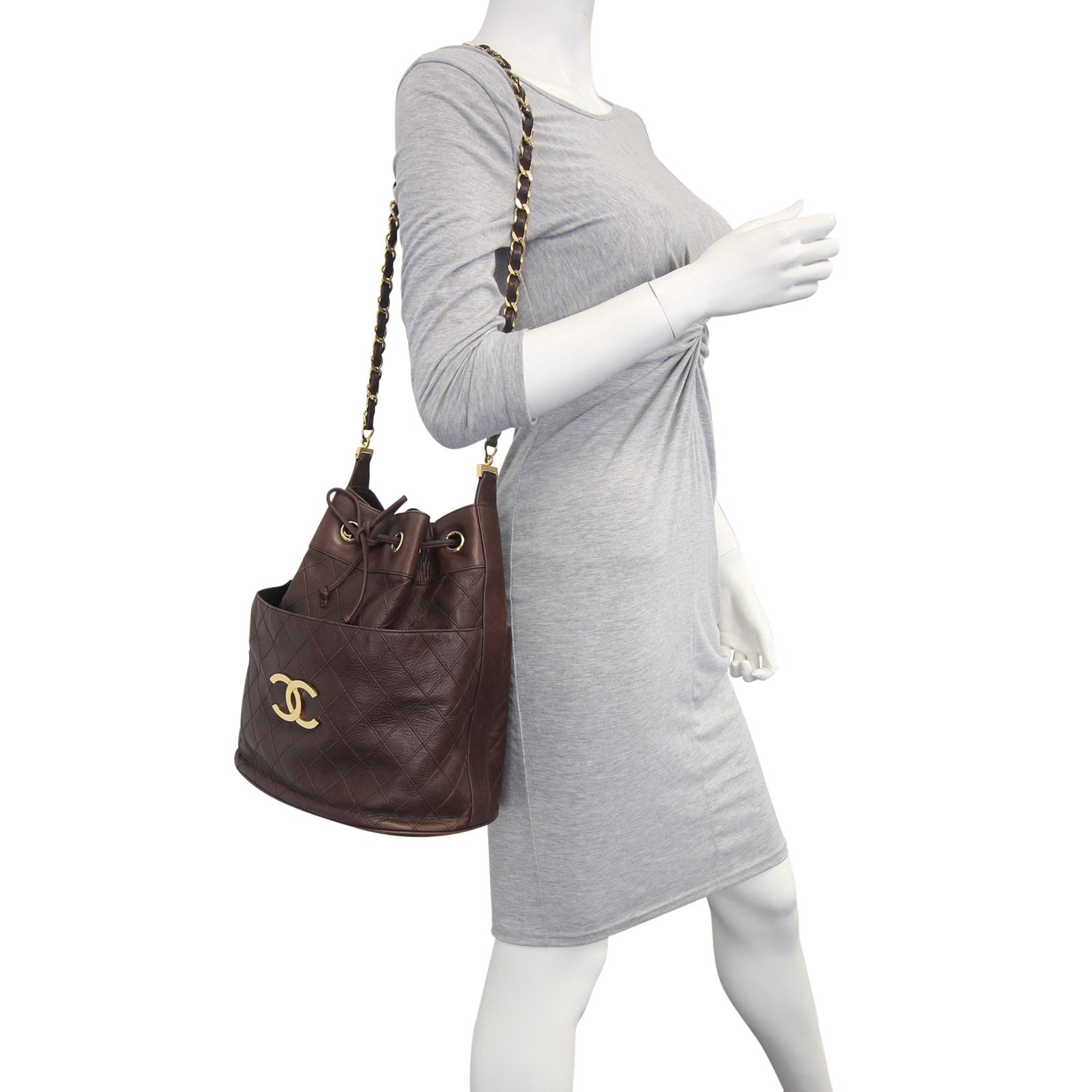 Chanel Cosmos Bucket Bag Mannequin