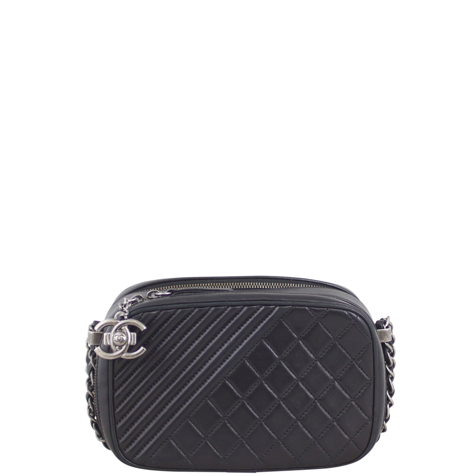 Chanel Coco Boy Camera Bag Front