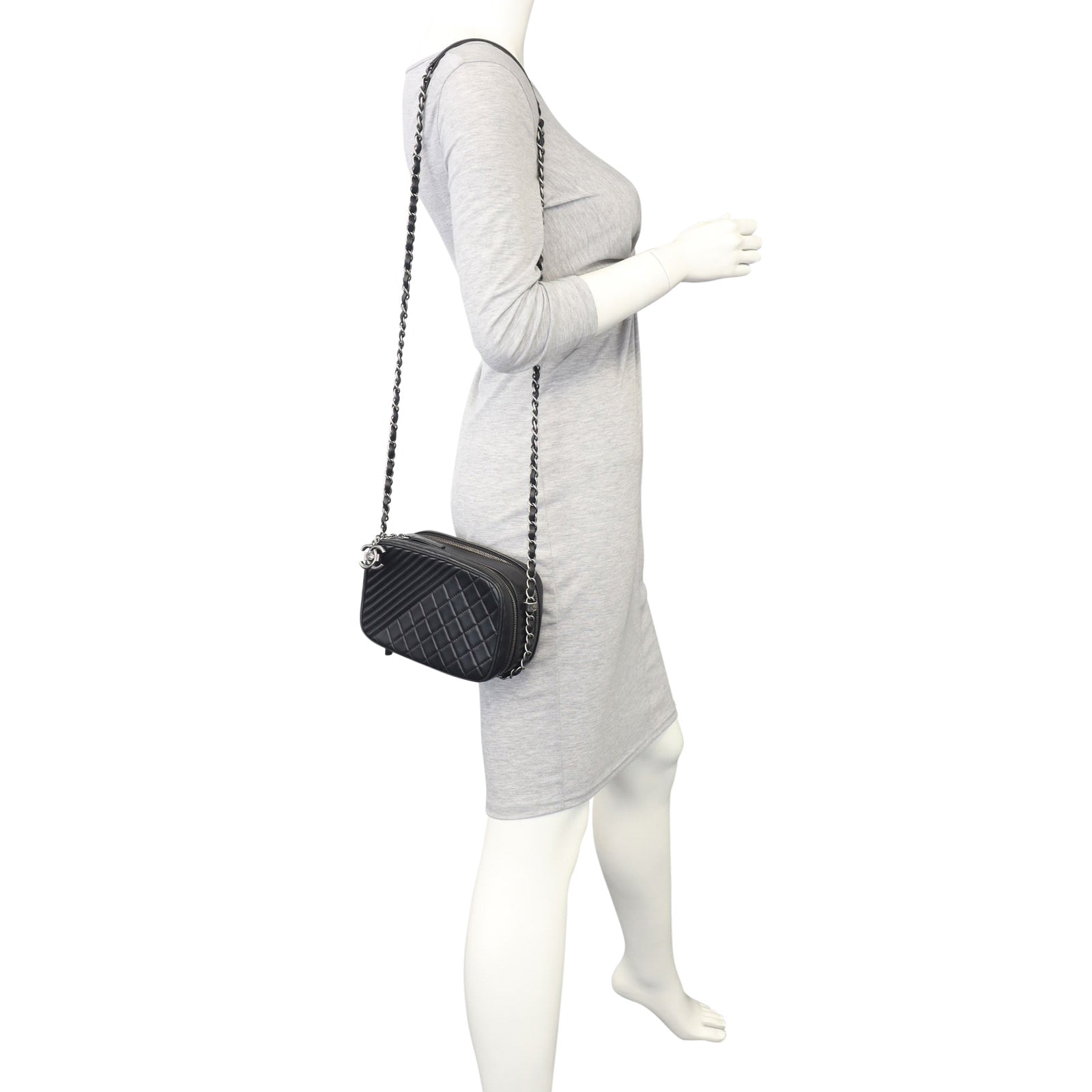 Chanel Coco Boy Camera Bag Mannequin