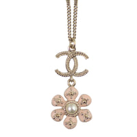 Chanel Cruise Coco Flower Pearl Necklace Pendant
