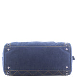 Chanel Denim Luxe Ligne Bowler Base