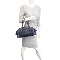 Chanel Denim Luxe Ligne Bowler Mannequin