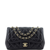 Chanel Quilted Diana Bag Front