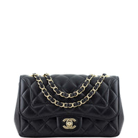 Chanel Quilted Diana Bag Front