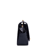 Chanel Quilted Diana Patent Flap Bag Left