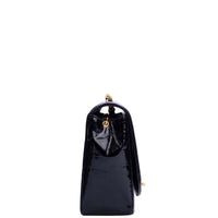 Chanel Quilted Diana Patent Flap Bag Left