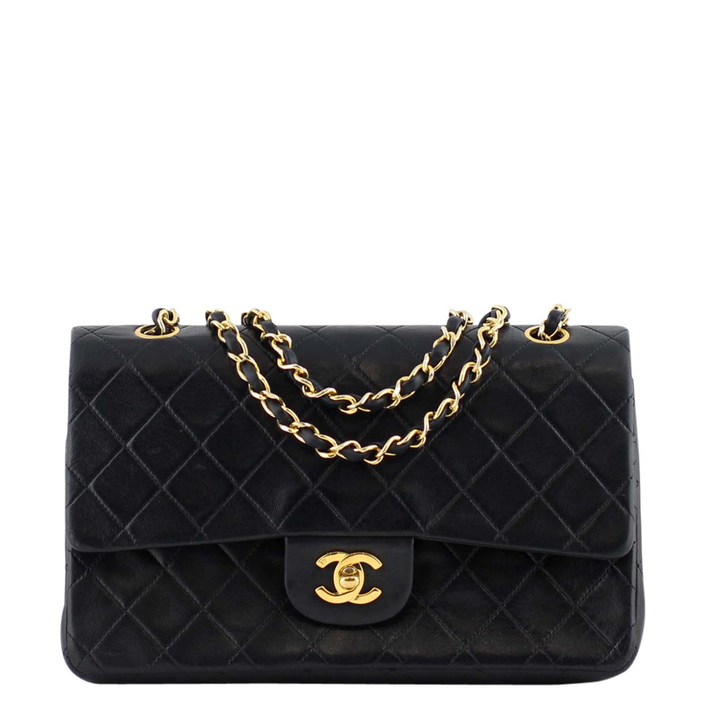 Chanel Classic Double Flap Vintage Medium Front