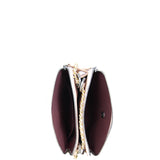 Chanel Double Zip Crossbody Bag Interior