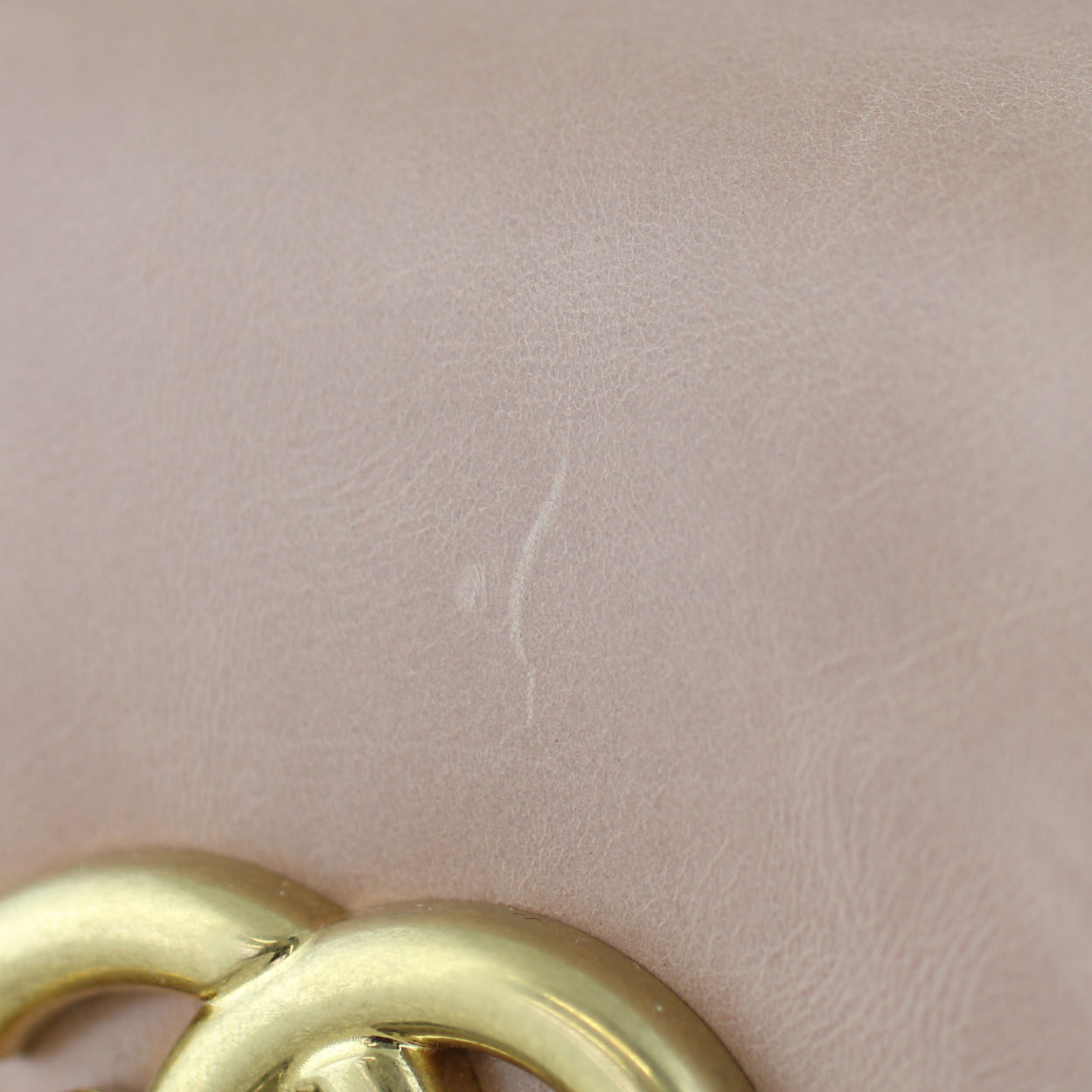 Chanel Double Zip Crossbody Bag Scratch