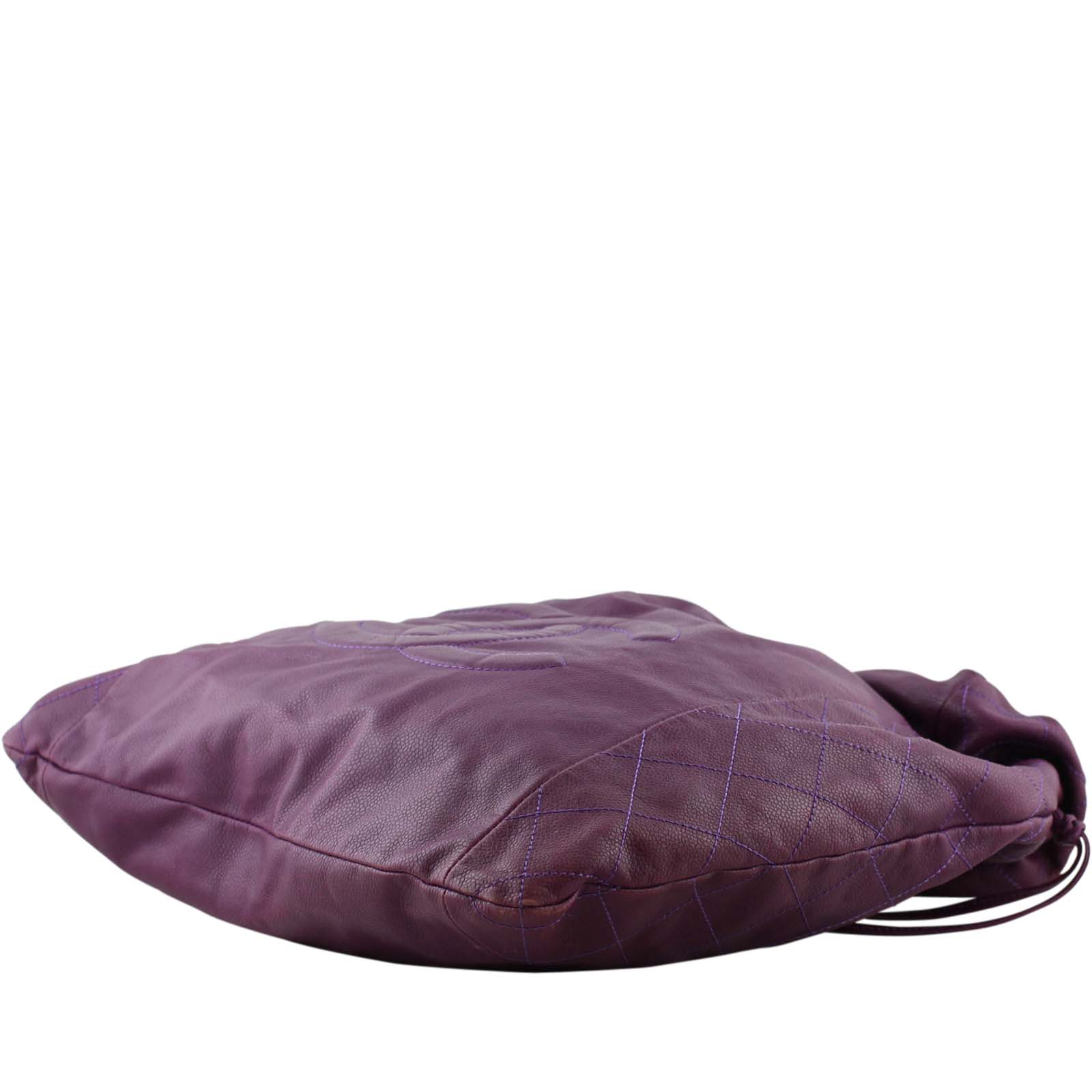 Chanel Caviar 31 Drawstring Tote corner