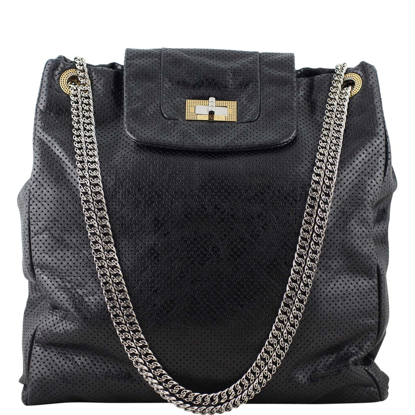 Chanel Drill Tote Front