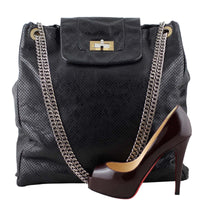 Chanel Drill Tote Scale