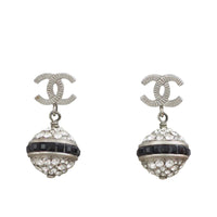 Chanel Swarovski Crystal Drop Earrings