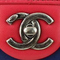Chanel Classic Flap Duo Crossbody Logo