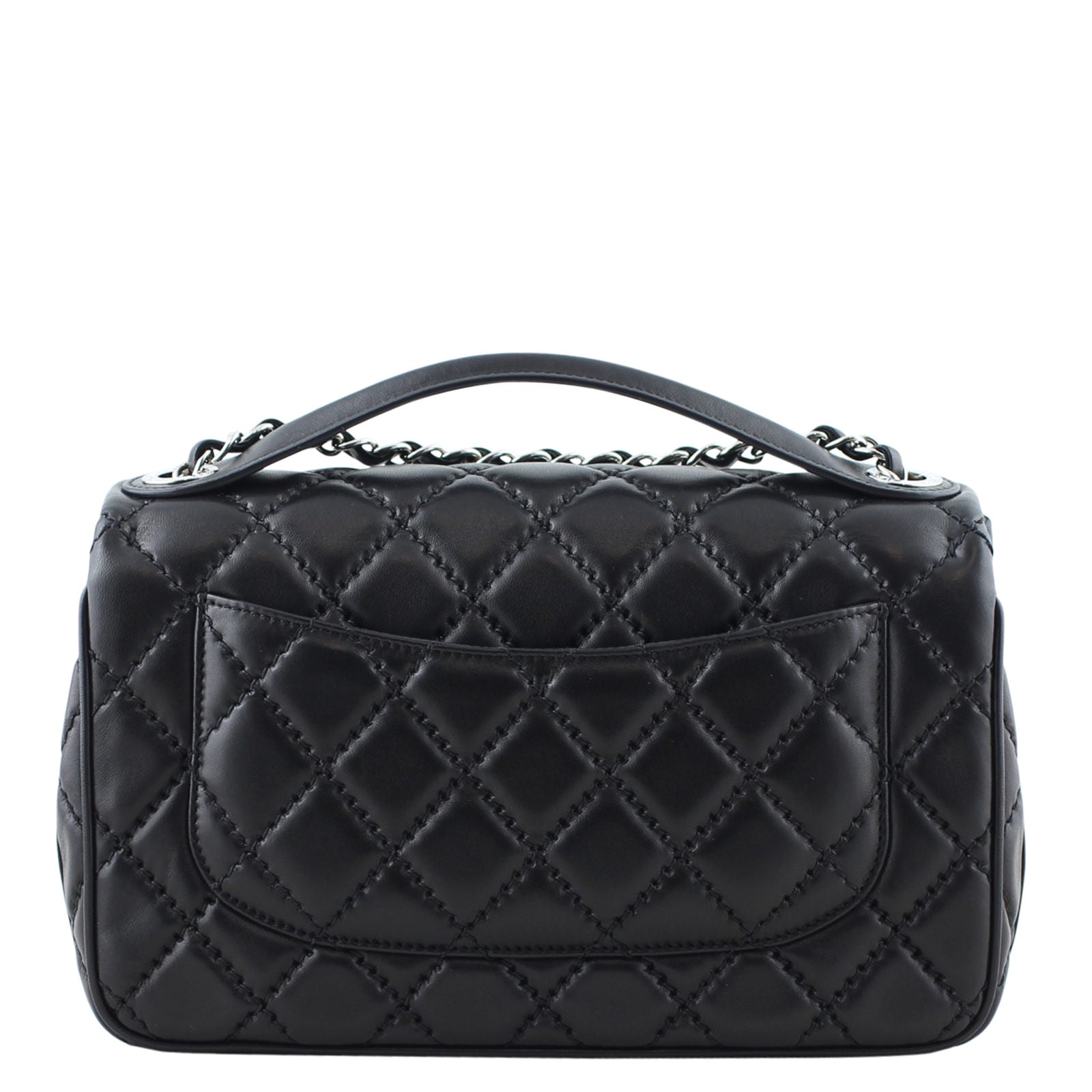 Chanel Easy Carry Medium Flap Bag back