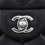Chanel Easy Carry Medium Flap Bag turn lock