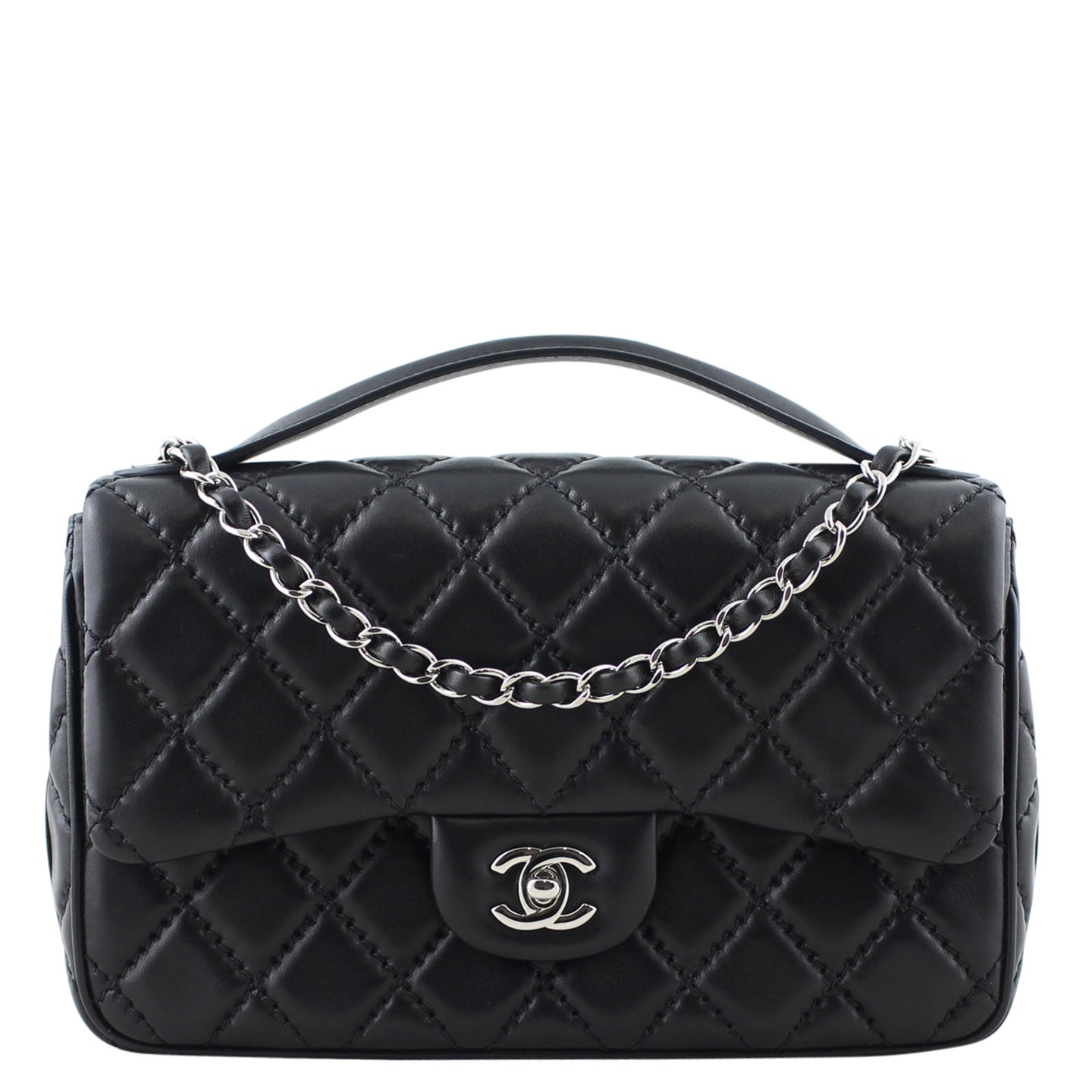 Chanel Easy Carry Medium Flap Bag front