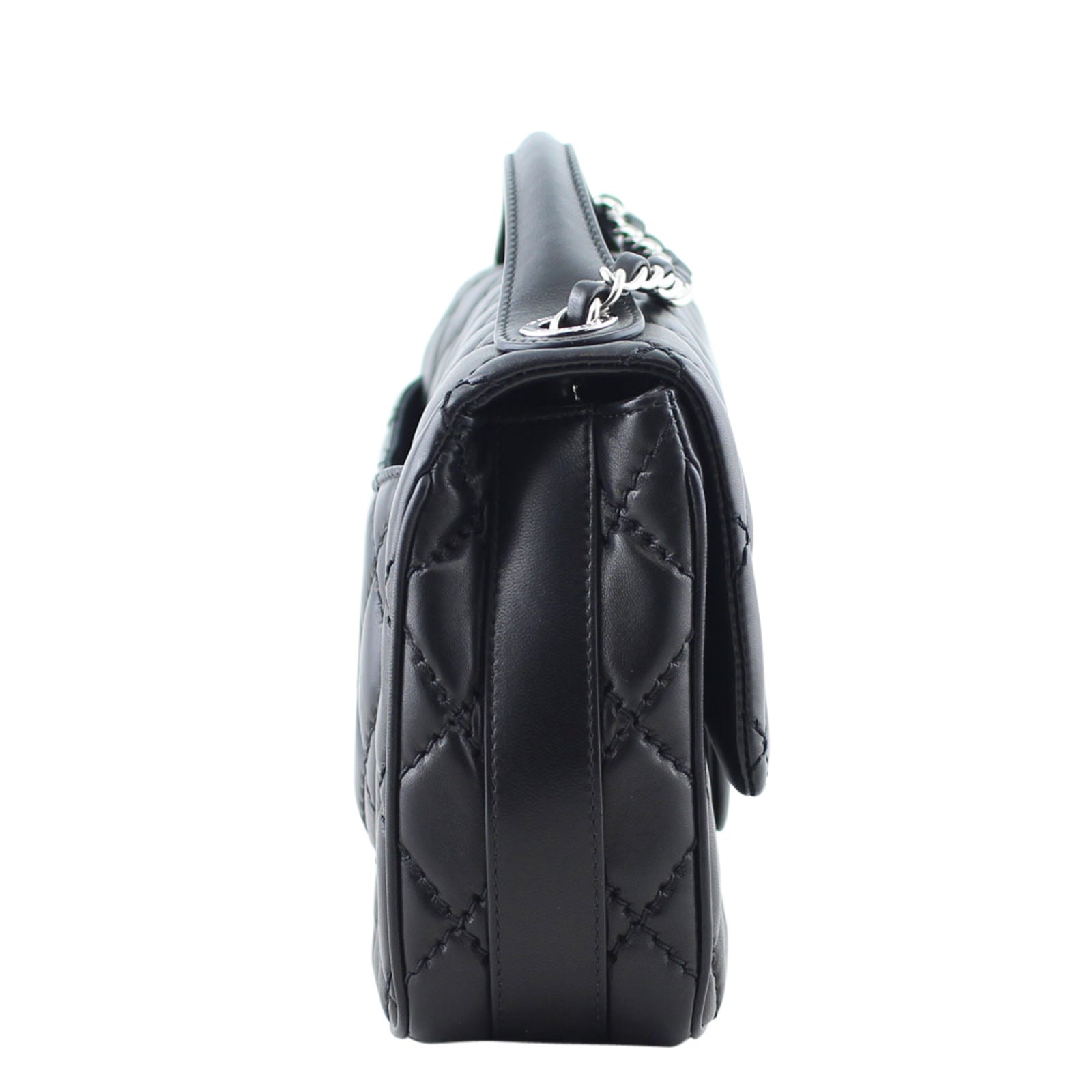 Chanel Easy Carry Medium Flap Bag back side