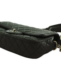 Chanel Medium Chain Classic Flap Bag Corner