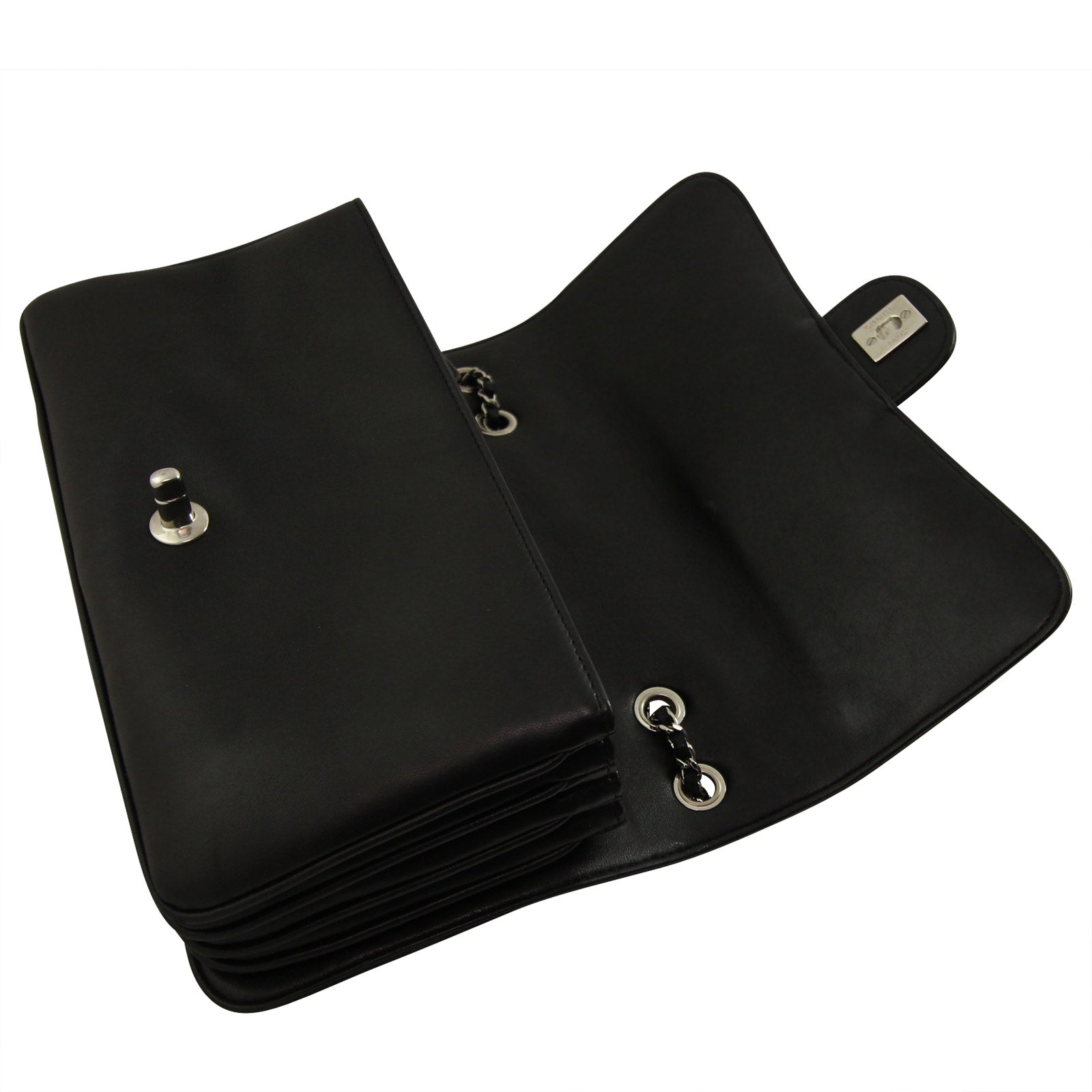 Chanel Classic Flap Bag Medium Open