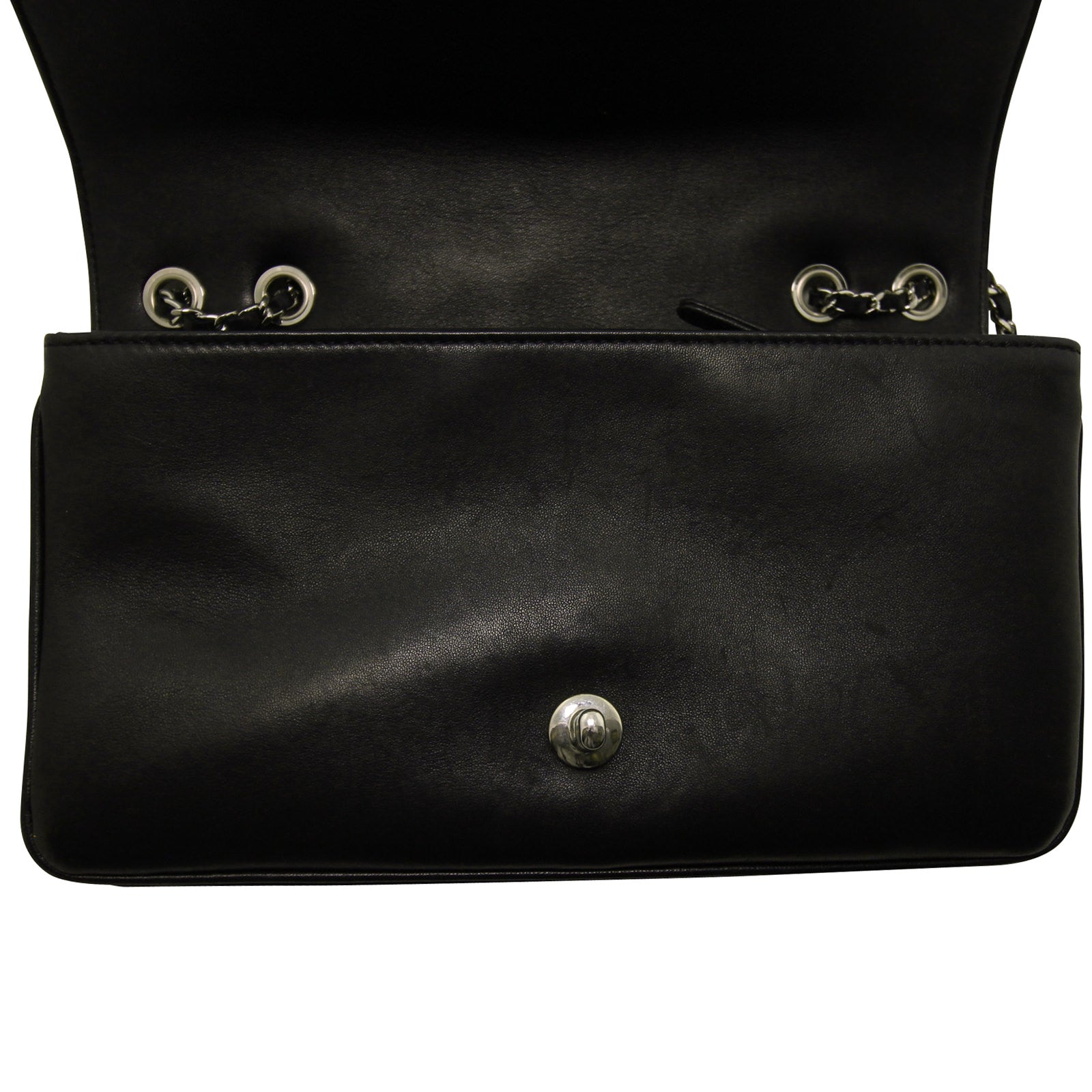 Chanel Classic Flap Bag Medium Underside