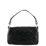 Chanel Top Handle Flap Bag Large Back