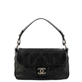Chanel Top Handle Flap Bag Large Front