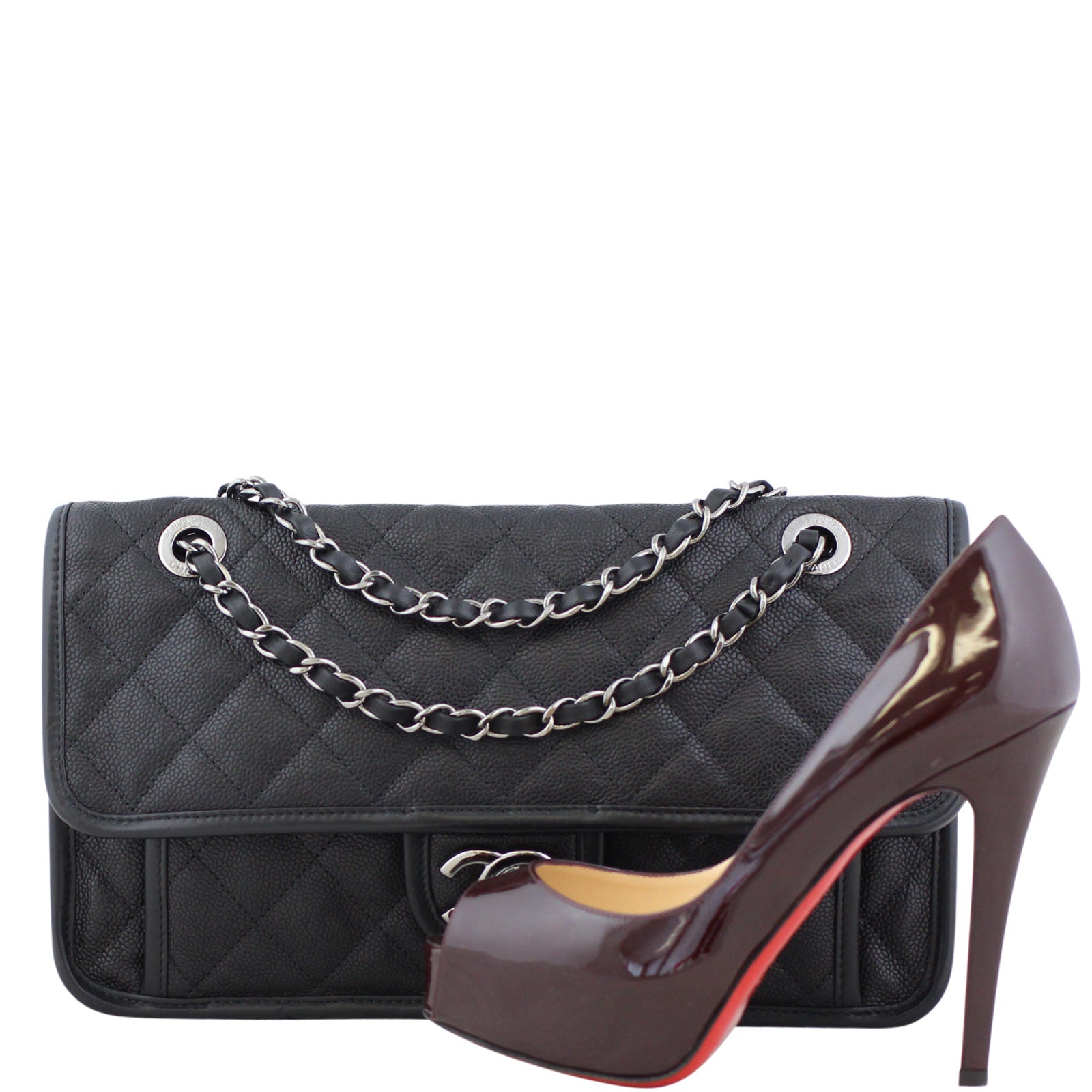 Chanel French Riviera Large Flap Bag Scale