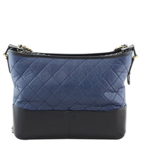 Chanel Gabrielle Quilted Hobo Back