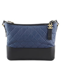 Chanel Gabrielle Quilted Hobo Front