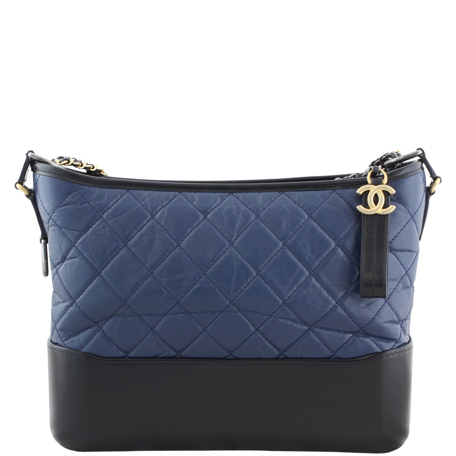 Chanel Gabrielle Quilted Hobo Front