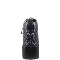 Chanel Gabrielle Quilted Large Hobo Left