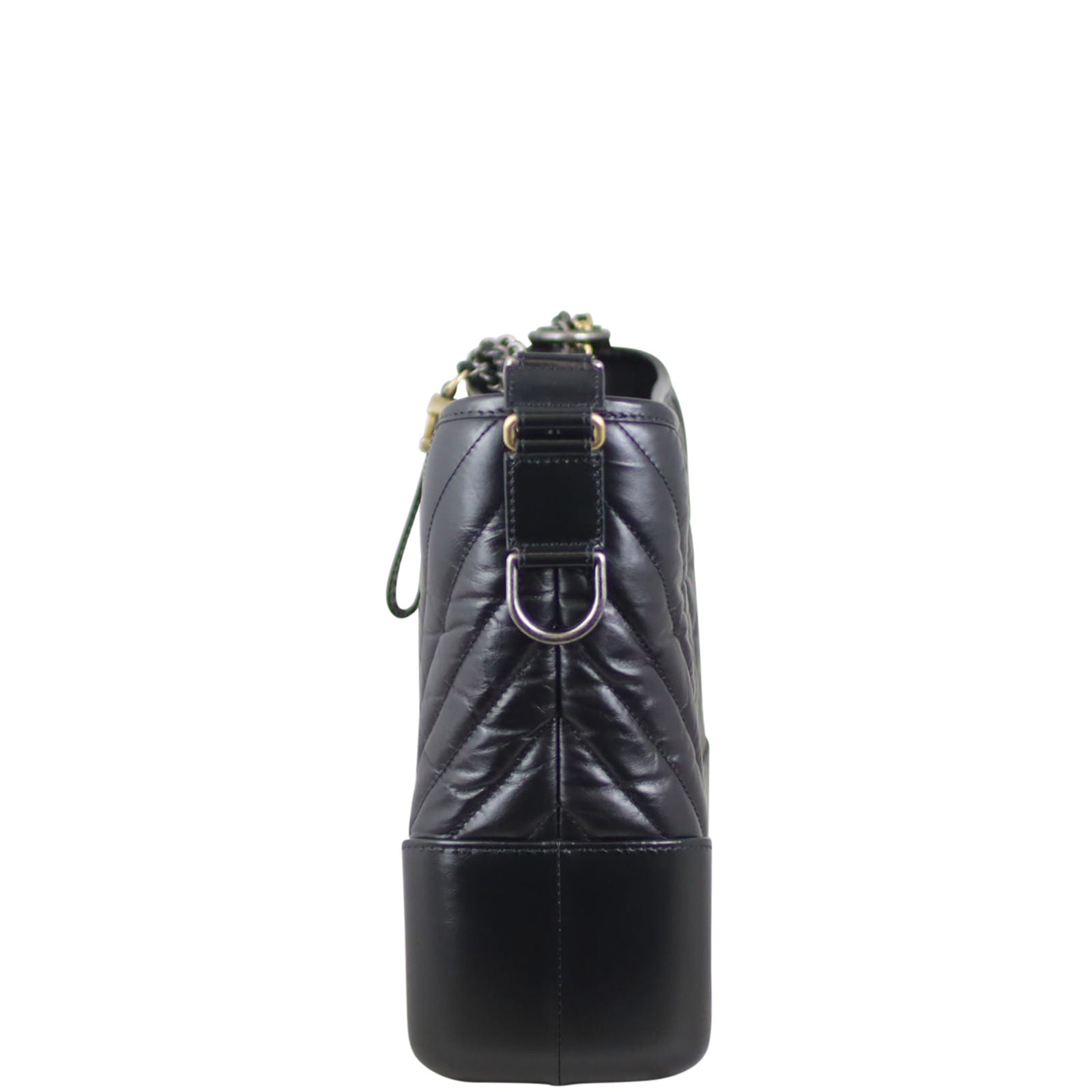 Chanel Gabrielle Quilted Large Hobo Left