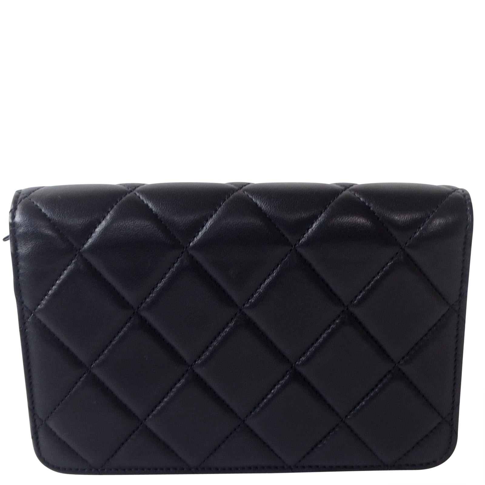 Chanel Gold Class Double CC WOC Bag Back