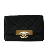 Chanel Gold Class Double CC WOC Bag Front