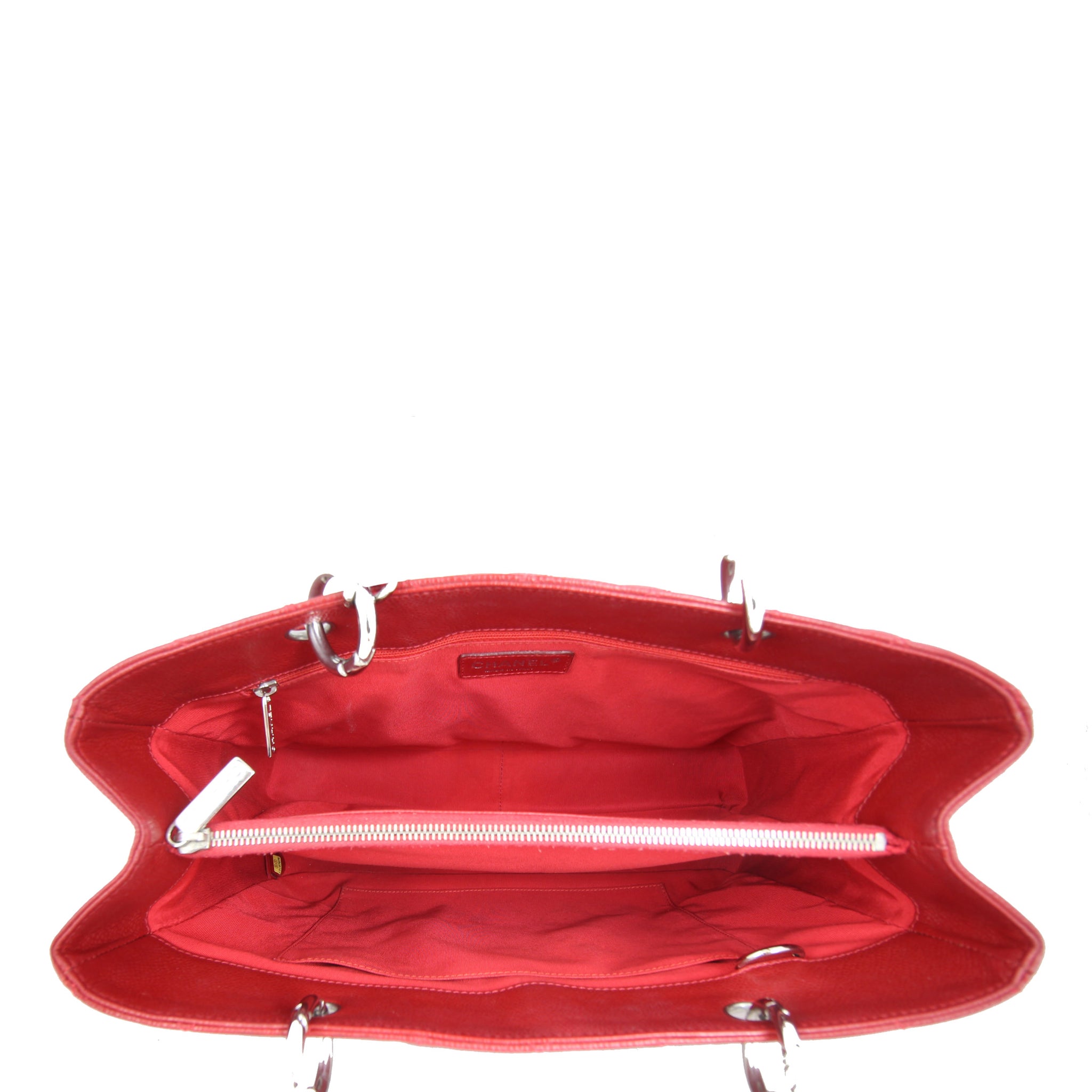 Chanel Grand Shopping Tote Interior