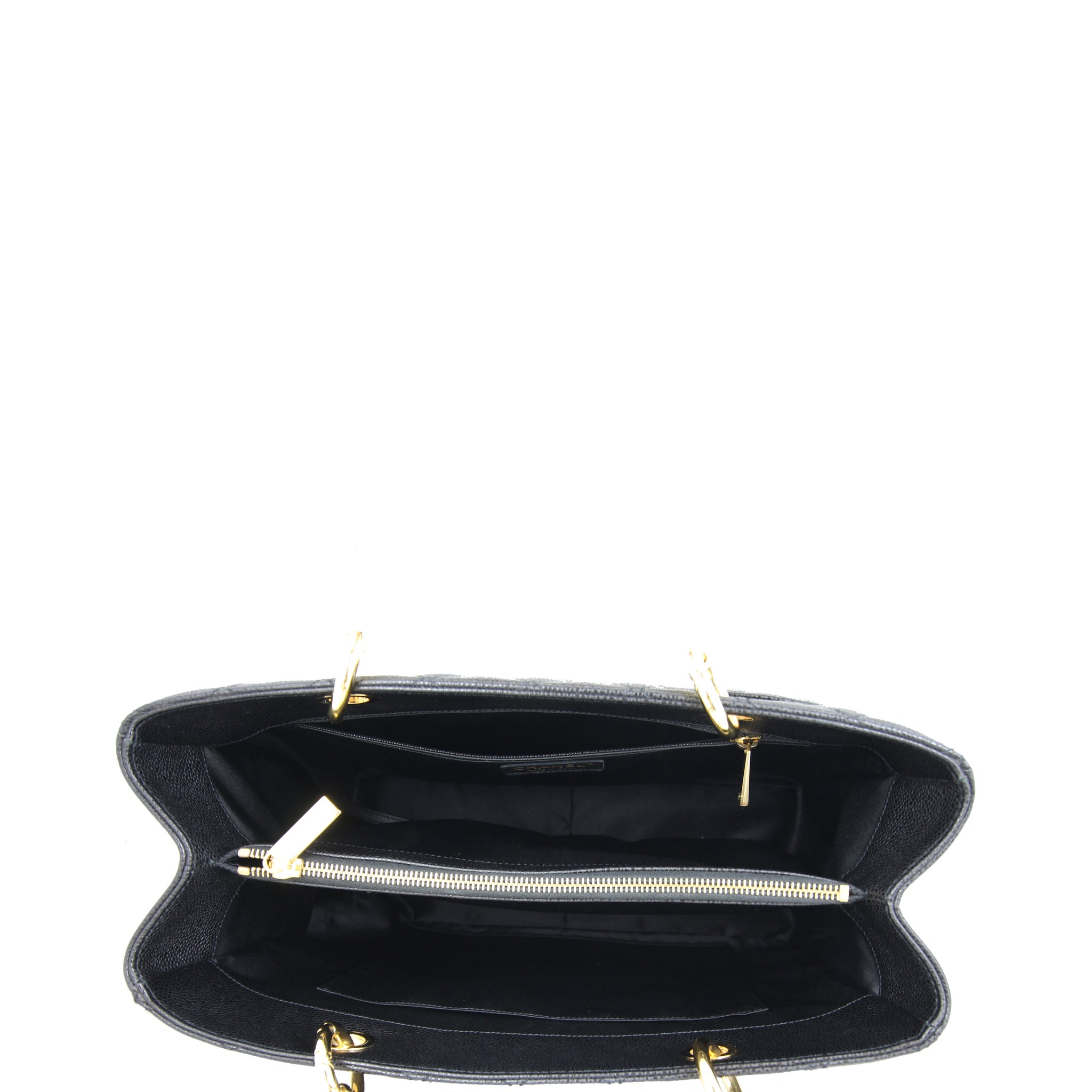 Chanel Grand Shopping Tote Interior