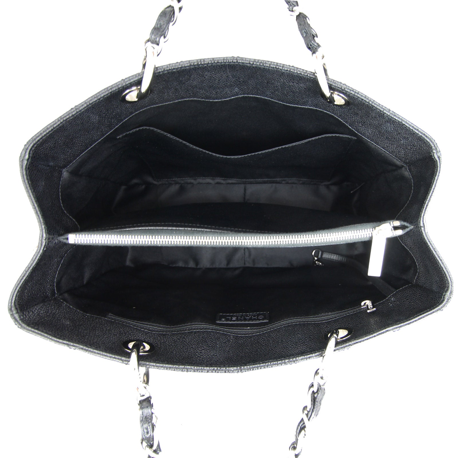 Chanel Grand Shopping Tote Interior