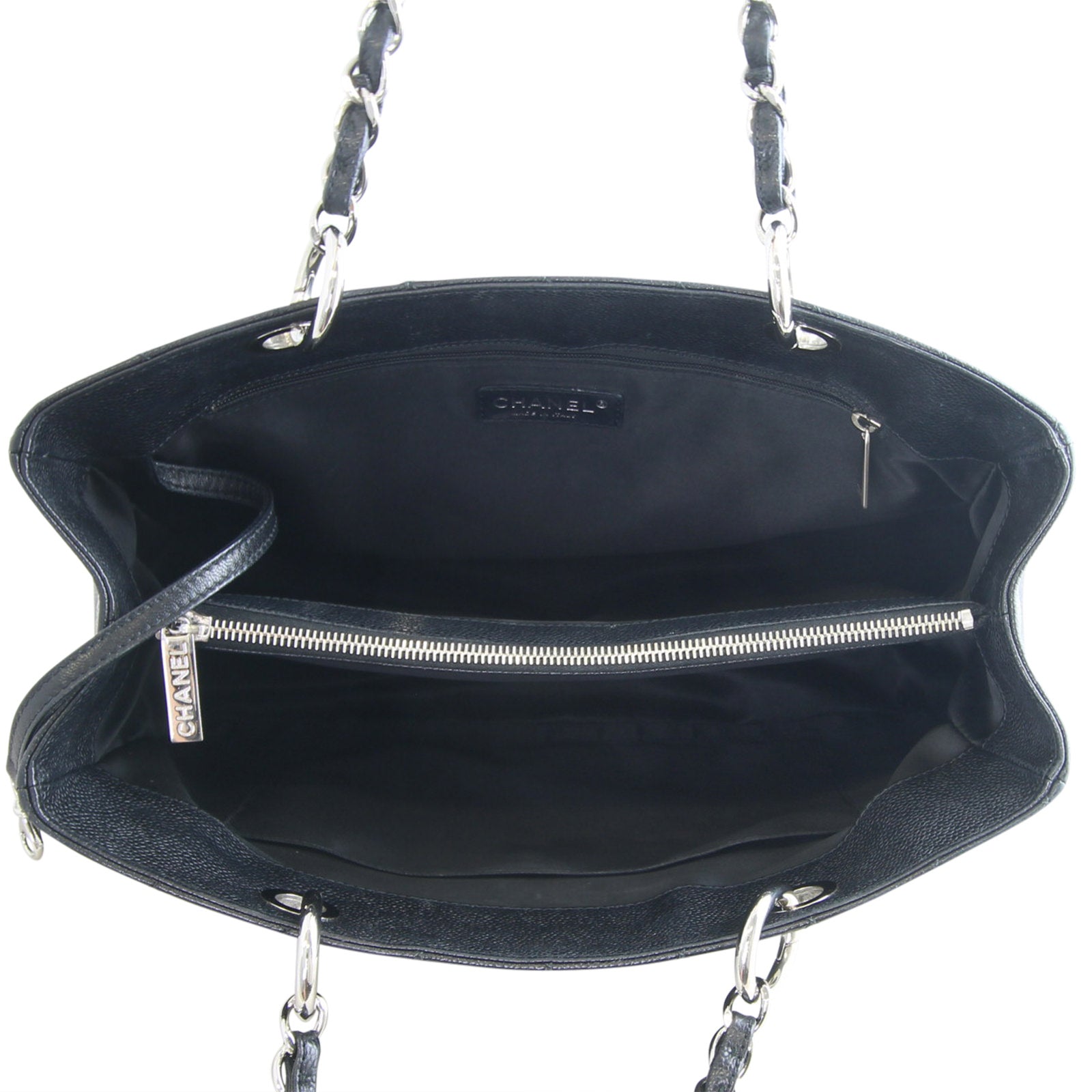 Chanel Grand Shopping Tote Interior