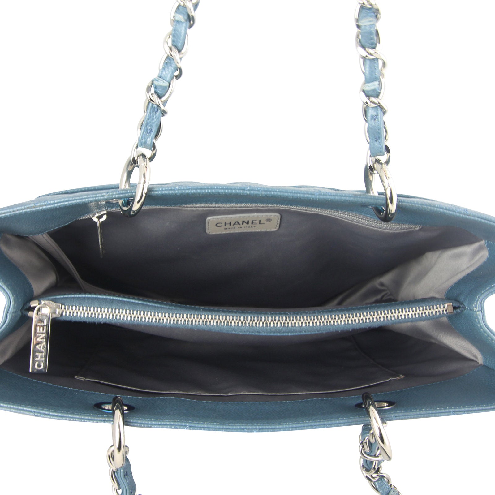 Chanel Grand Shopping Tote Interior