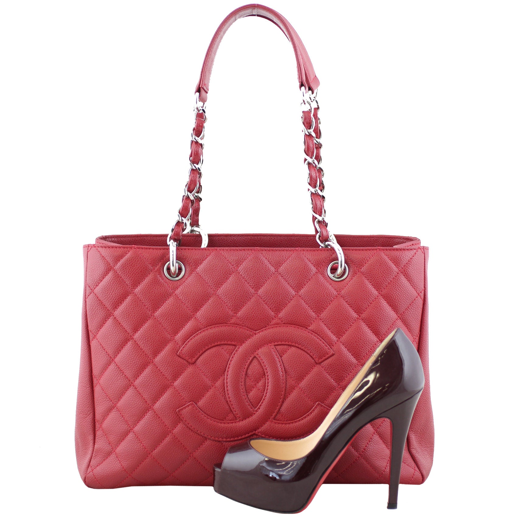 Chanel Grand Shopping Tote Scale