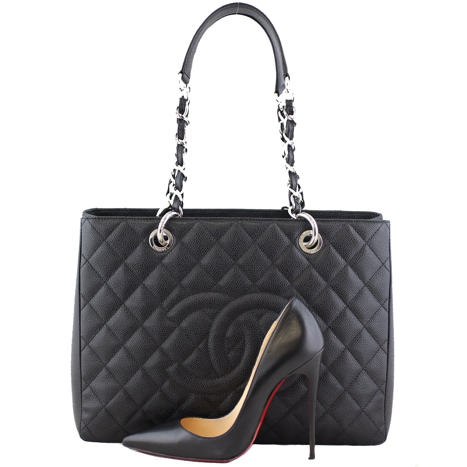 Chanel Grand Shopping Tote Scale