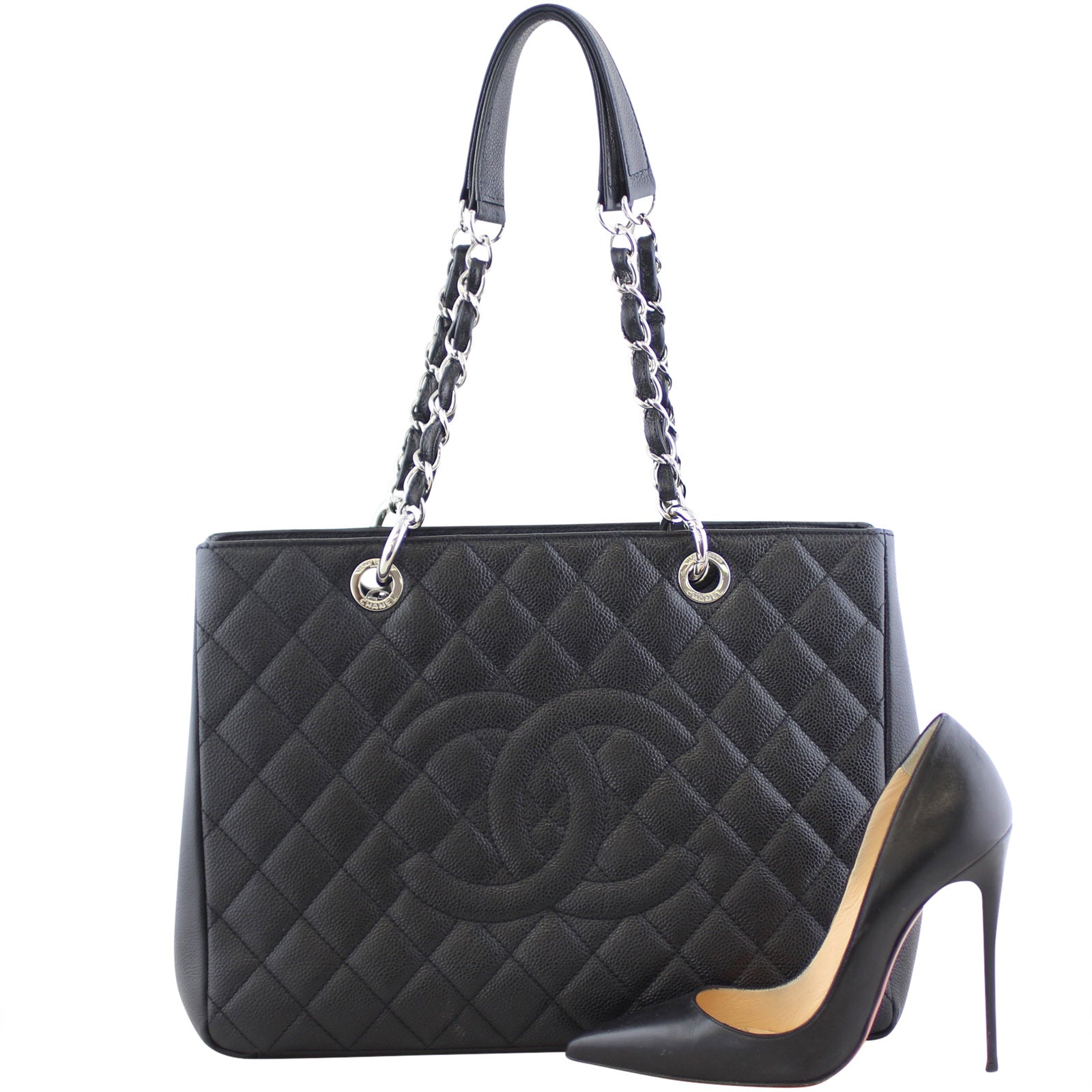 Chanel Grand Shopping Tote Scale